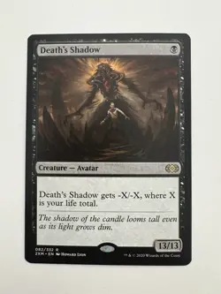 Death’s Shadow MTG Magic the Gathering Card NM Near Mint 2XM - Image 1