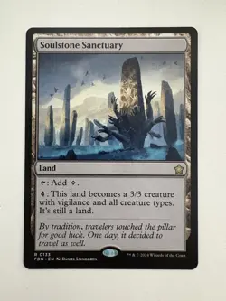 Soulstone Sanctuary MTG Magic the Gathering Card NM Near Mint FDN - Image 1