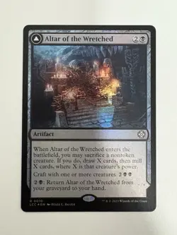 Altar of the Wretched / Bonemass Foil MTG Magic the Gathering Card NM Mint LCC - Image 1