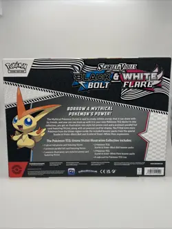 Pokemon TCG Unova Victini Illustration Collection Black Bolt White Flare - Image 2