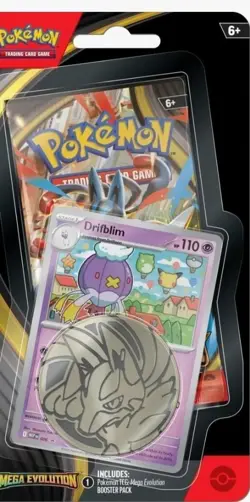 Pokemon Mega Evolution - Single Pack Blister: Drifloon Drifblim Random Promo - Image 2