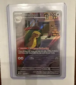 Gumshoos Illustration Rare 153/132 Pokemon Mega Evolution English IR - Image 1