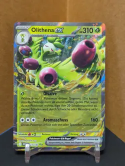 Pokemon Olithena ex 023/182 | Ewige Rivalen | Deutsch | Near Mint Fullart - Image 1