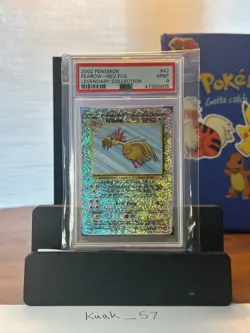 Pokemon Legendary Collection #42 Fearow Reverse Foil PSA 9 - Image 1