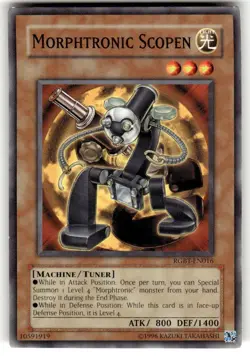 Yugioh Morphtronic Scopen RGBT-EN016 Raging Battle NM - Image 1