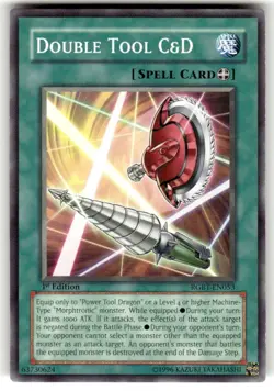Double Tool C&D RGBT-EN053 Raging Battle 1st Edition Common NM Yugioh! - Image 1