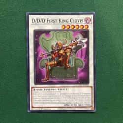 Yugioh! Doom Of Dimensions - D/D/D First King Clovis - Image 1