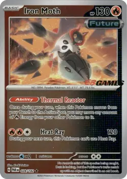 Iron Moth - (EB Games Promo) 028/182 Miscellaneous Cards & Products Holo for sale online - Image 1