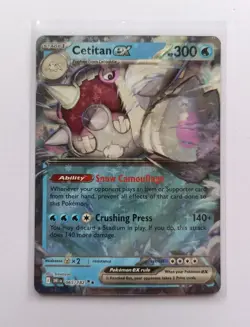 Pokemon TCG - Cetitan EX 065/182 Card Destined Rivals S & V - Image 1