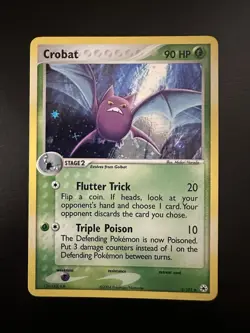 Crobat Holo 3/101 EX Hidden Legends NM - Vintage Pokemon Card - Image 2