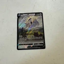 Arceus V - SWSH204 - Sword & Shield - Promo Holo Pokemon Card - NM - Image 1