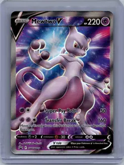 Mewtwo V SWSH229 SWSH: Sword & Shield Promo Cards Holo Sealed - Image 1