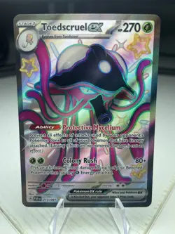 Toedscruel ex 213/091 - Paldean Fates - NM - Pack Fresh - Pokemon Card TCG - Image 1