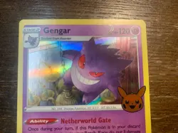 Gengar 066/196 Holo Rare Trick or Trade 2023 NM Pokemon TCG Card - Image 3