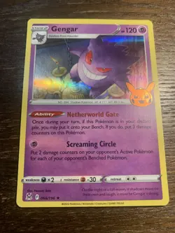Gengar 066/196 Holo Rare Trick or Trade 2023 NM Pokemon TCG Card - Image 4