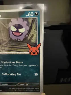 GASTLY - 102/162 Trick Or Trade 2024 - Regular Common - Pokemon TCG Card - Image 3