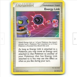 Energy Link 83/100 Trainer | DP: Stormfront | Pokemon Card EXCELLENT - Image 1