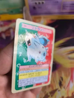 Pokemon Karte Card Holo topsun 1995 blue back bandai japanese Nidoran Female NM - Image 3