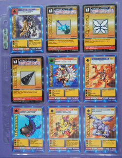 Vintage 1999 Digimon Trading Cards Lot Of 39 BO Booster Cards 1 Puppetmon Foil - Image 3