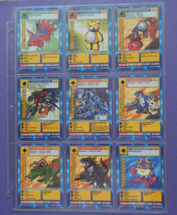 Vintage 1999 Digimon Trading Cards Lot Of 39 BO Booster Cards 1 Puppetmon Foil - Image 5
