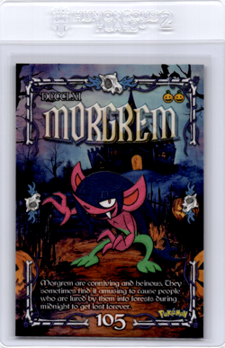 Morgrem Peruvian Halloween Pokemon Card - Image 1
