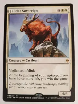 Felidar Sovereign Battle for Zendikar Regular - Image 1