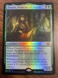 MTG - Titania, Protector of Argoth 287 -Modern Horizons 2 Foil Mythic - NM - Image 1