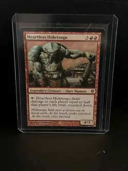 Heartless Hidetsugu Conspiracy Magic: The Gathering Lightly Played, English - Image 1