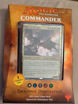 Magic the Gathering MtG TCG 2017 Commander Draconic Domination Deck sealed New - Image 1