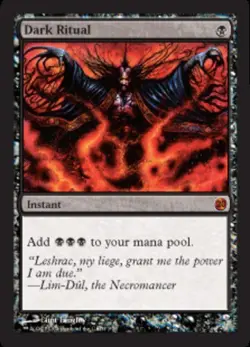 MTG Dark Ritual - Foil, Light Play, English From the Vault: Twenty - Image 1