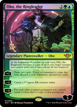 Oko, the Ringleader - Foil - Prerelease Promo Light Play, English Magic the Gath - Image 1