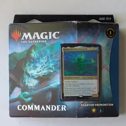 new Wizards of the Coast MTG Kaldheim PHANTOM PREMONITION Commander Deck Set - Image 1