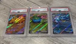 PSA 10 SET - Japanese Pokemon Charizard Venusaur Blastoise ex 03 06 09/165 - Image 1