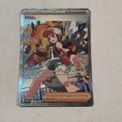 Hilda SIR 173/086 S&V White Flare Pokemon Special Art Rare Near Mint Condition - Image 1