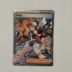 Hilda SIR 173/086 S&V White Flare Pokemon Special Art Rare Near Mint Condition - Image 4