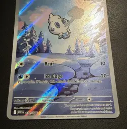 Pokemon Vanillite IR 111/086 SV11W White Flare English Holo NM+ Condition TCG - Image 2