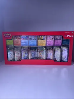 Pokemon TCG Prismatic Evolutions Costco 8 Mini-Tin Bundle W/ Promo Sealed - Image 1