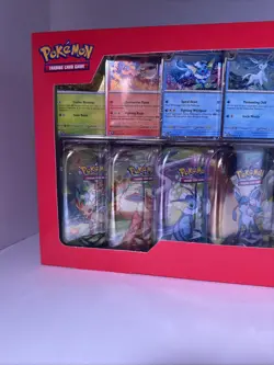 Pokemon TCG Prismatic Evolutions Costco 8 Mini-Tin Bundle W/ Promo Sealed - Image 2