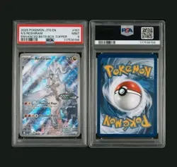 Ns Reshiram Stamped Promo PSA 9 2025 Pokemon Journey Together Box Topper - Image 3