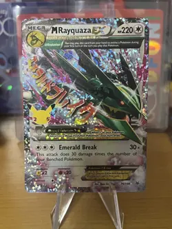 M Rayquaza EX 76/108 Classic Collection Holo Celebrations Pokemon TCG - Image 1