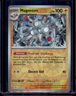 Magneton SV08: Surging Sparks Pokemon 059/191 Reverse Holo NM+ - Image 1