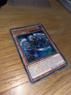 Yu-Gi-Oh! TCG Georgius, Swordman of the Ice Barrier BLTR-EN006 Secret Rare NM - Image 2