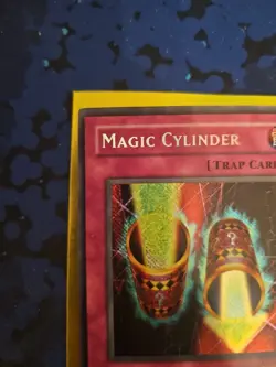 Yugioh Magic Cylinder LON-104 Secret Rare MISPRINT ERROR REVERSE FOIL Yu-Gi-Oh - Image 2
