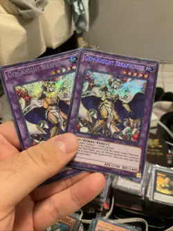 2X Gem-Knight Seraphinite SHVA-EN048 Shadows in Valhalla 1st Edition - Image 1