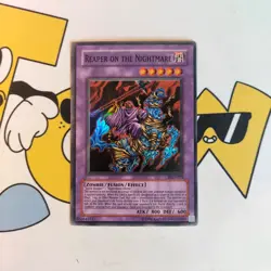 Yugioh Reaper on the Nightmare PGD-078 Super Rare NM/Mint Pharaonic Guardian - Image 2