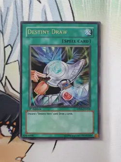 Destiny Draw DP05-EN020 Ultra Rare 1st Edition LP Condition - Image 1