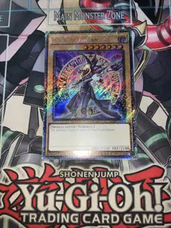 Dark Magician Platinum Secret Rare RA04-EN106 Yugioh 8th artwork - Image 1