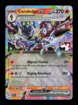 Ceruledge ex 036/191 Promo Prize Pack Series Cards Pokemon Card - Image 1