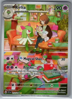 Kirlia 212/198 - Scarlet & Violet Base - Pokemon Card - NM - Illustration Rare - Image 1