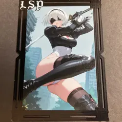 Goddess Story Gold METAL Card - Serial Number #/200! Double Sided 2B Bikini - Image 1
